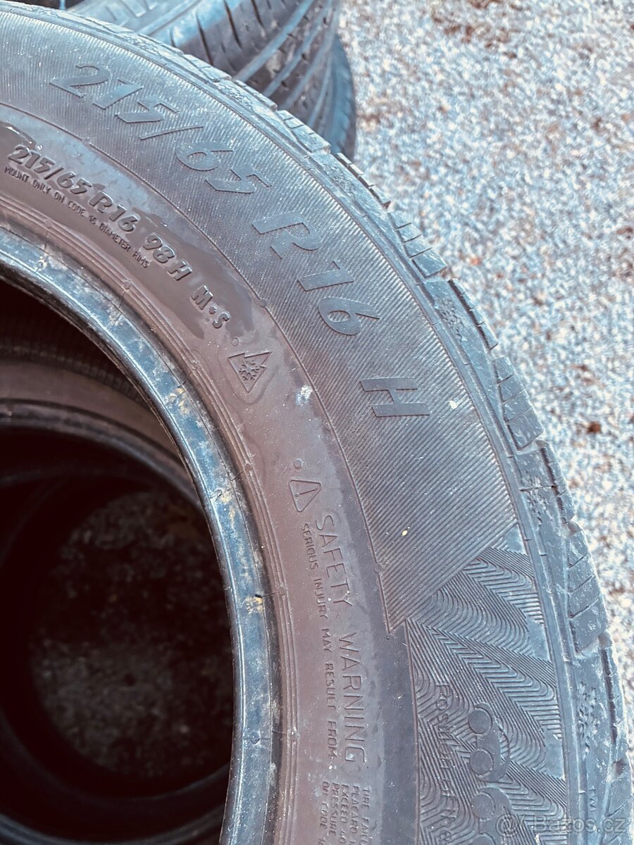 Pneu 215/65/r16 zimní - 6