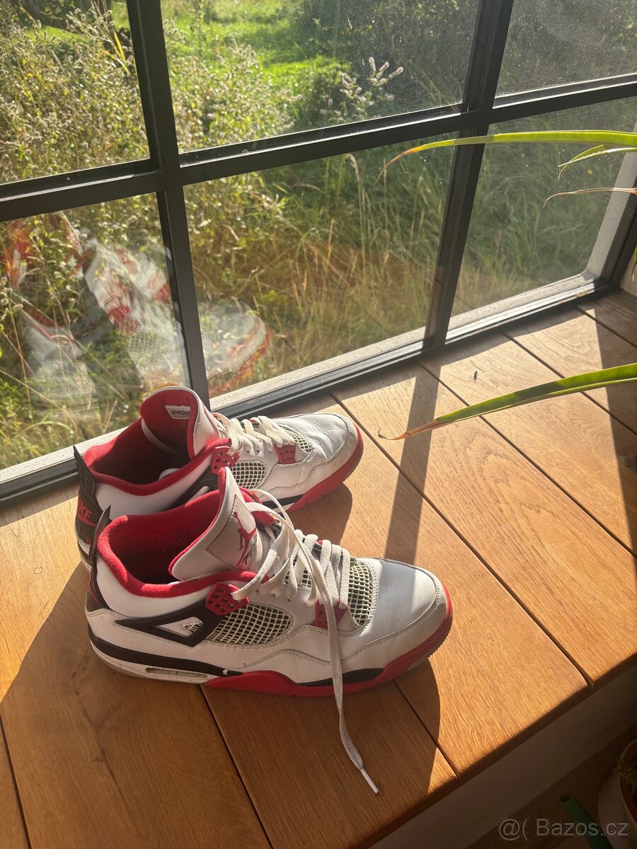 Jordan 4 fire red - 6