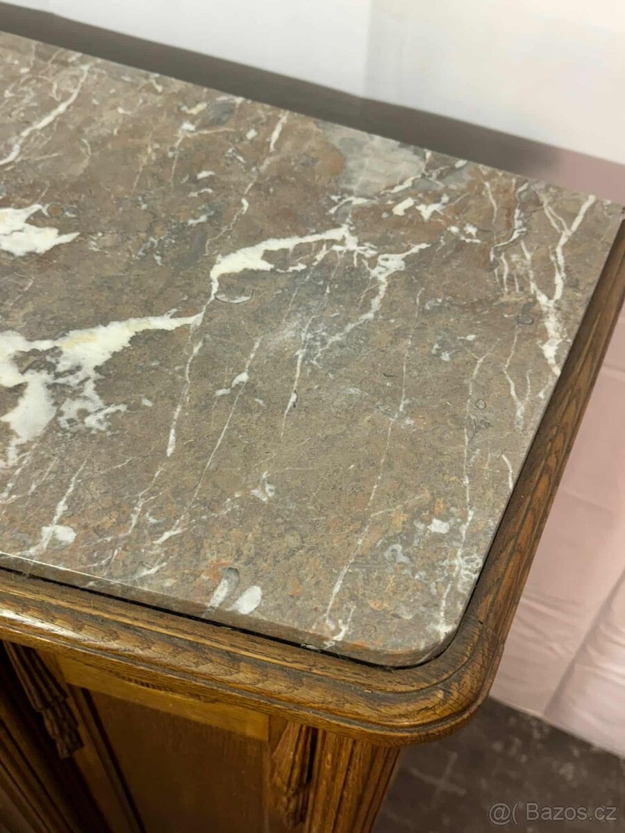 Art deco komoda s mramorem (134019) - 6