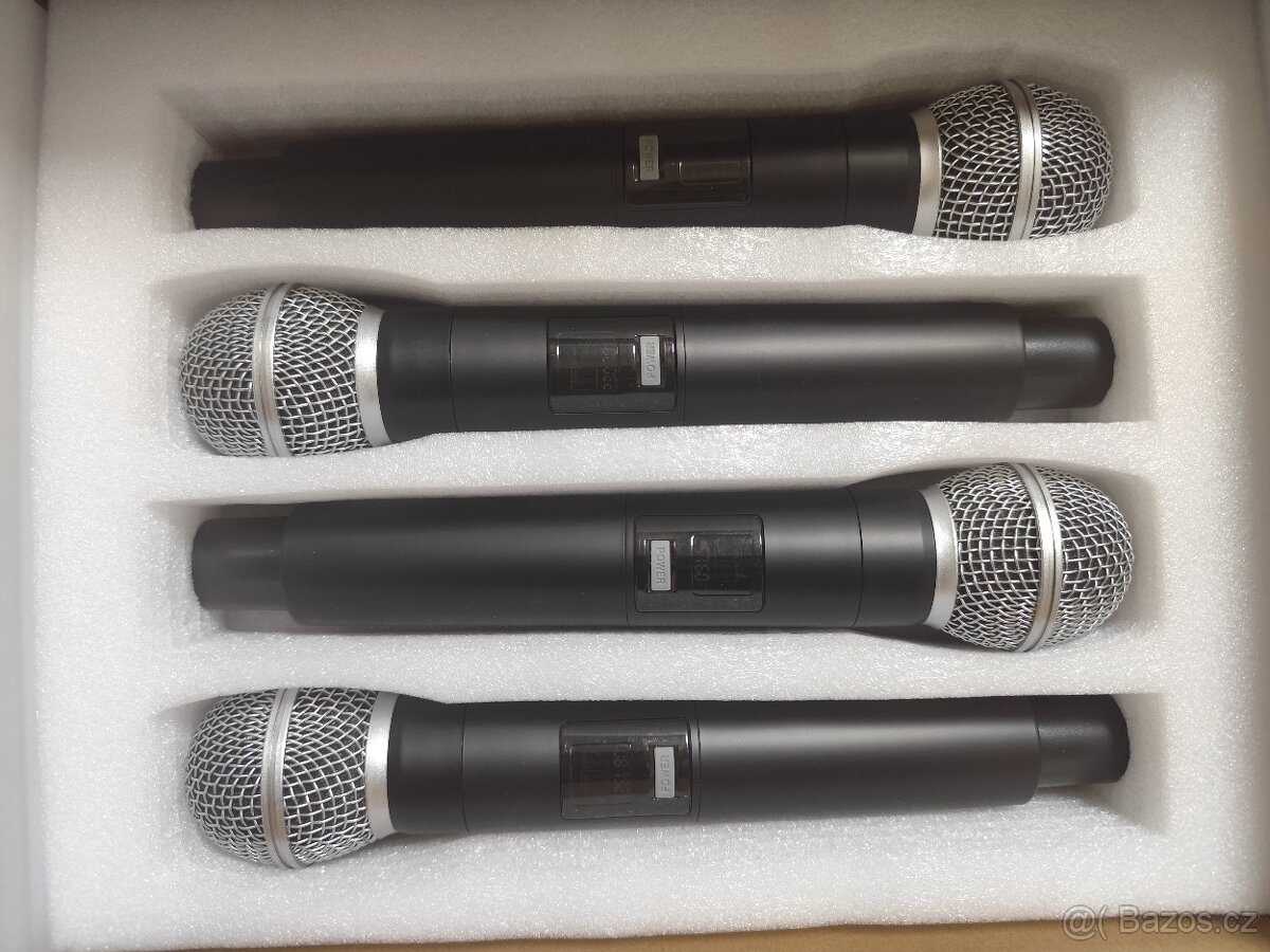 Prodám profesionál mixer+ 4ks bezdrátové mikrofony - 6