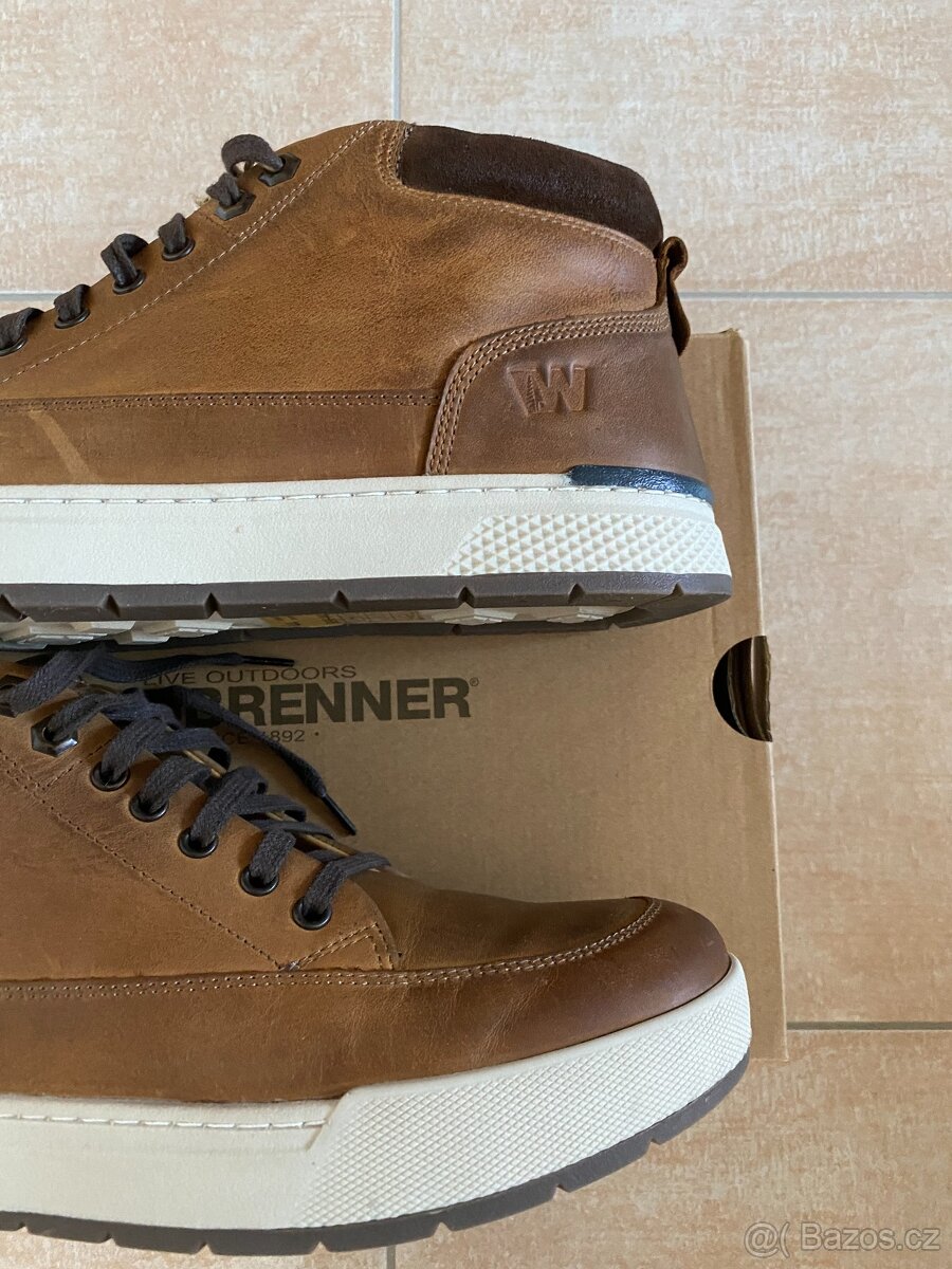 Nové pánské kožené podz./zimní boty Weinbrenner - č. 44 - 6