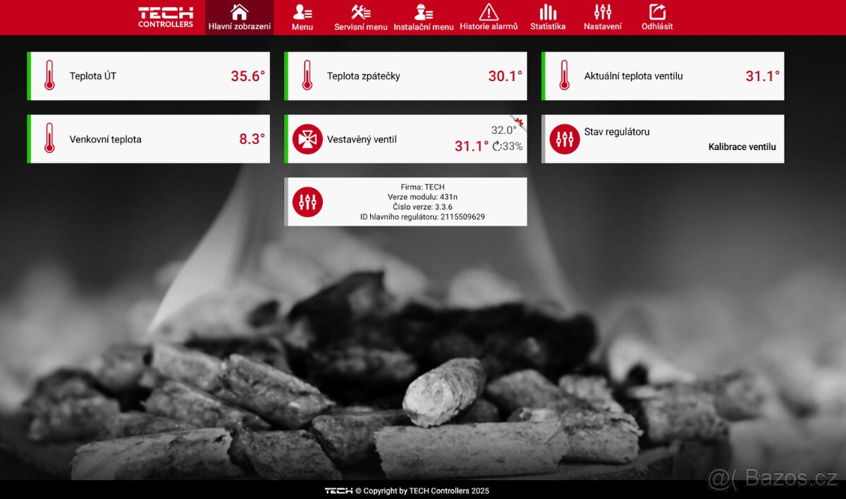3cest. ventil ESBE s řídící jednotkou TECH a WIFI ovládáním - 6