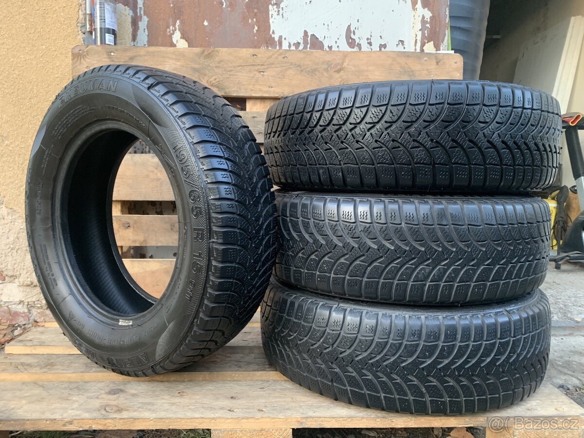 4ks 195/65/15 PneuMan/2017/91T/zimní pneu 6.3m - 6