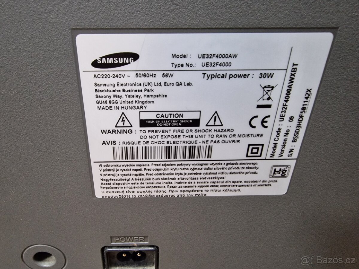 Led tv Samsung 82cm - 6