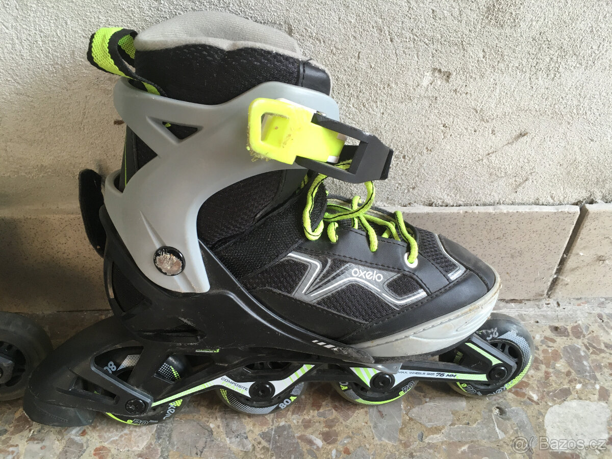 Dětské in-line brusle, dívčí, vel.35-38 - 6