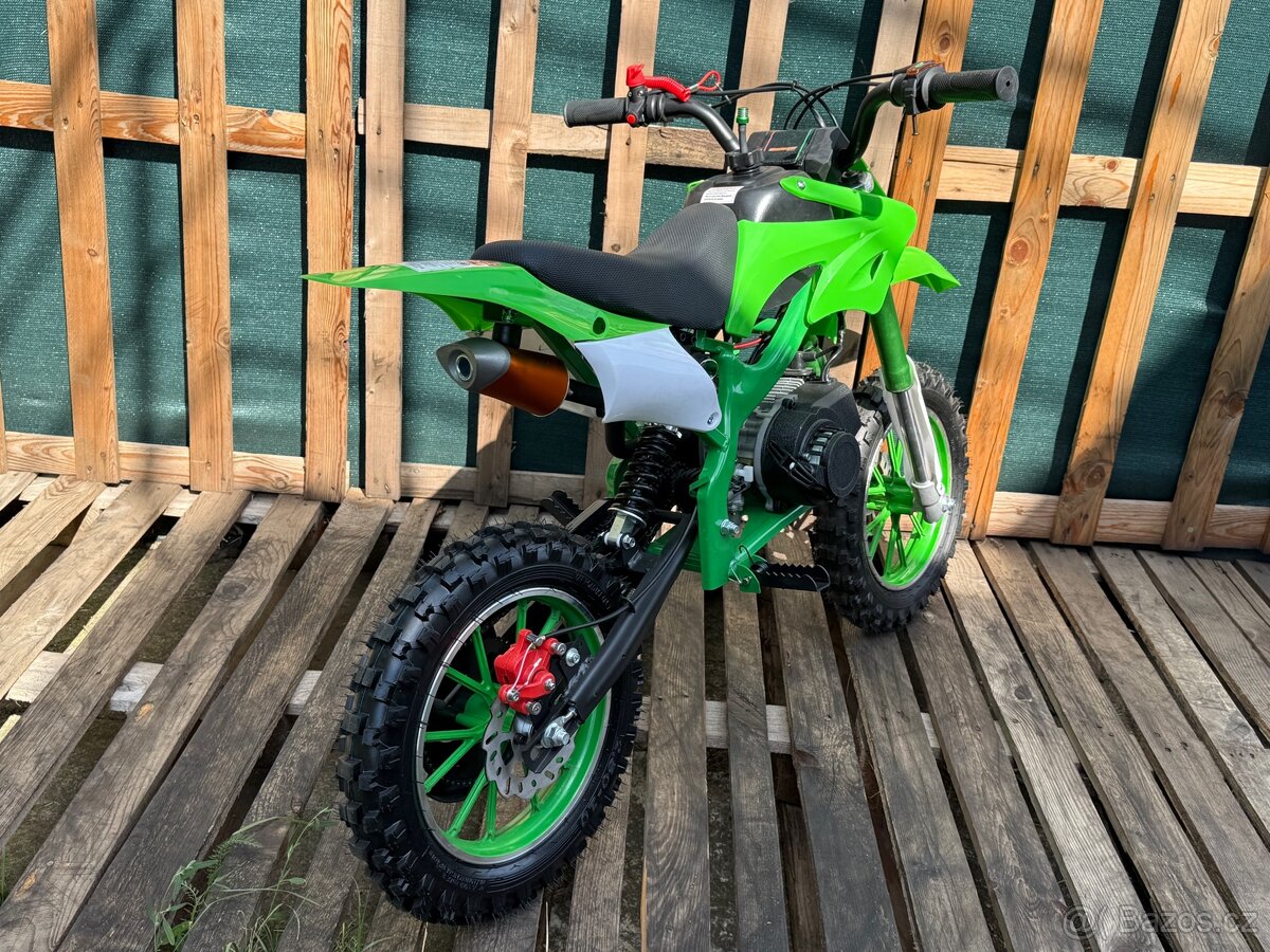 Minicross 49ccm2T zelený C006 - 6