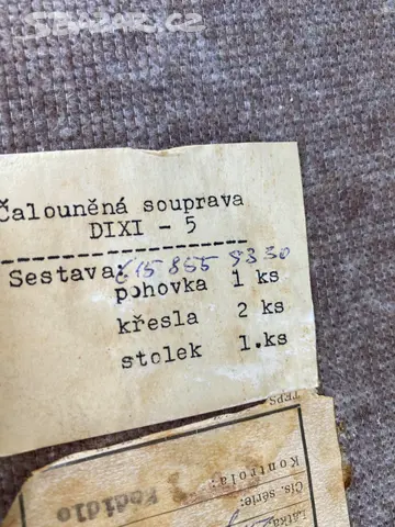 Retro konferencni stolek DREVOTEX OPMP - 6