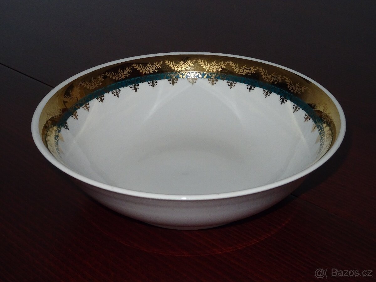 Souprava zlaceného karlovarského porcelánu - 6