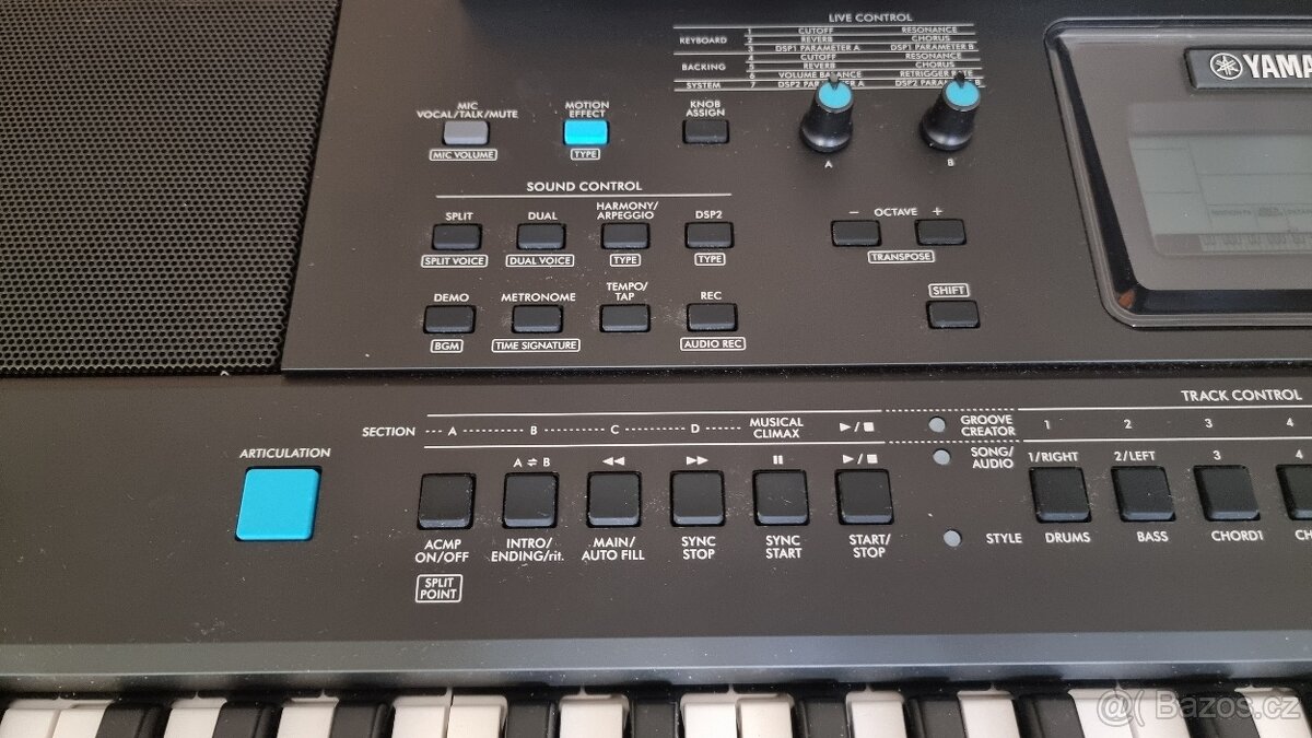 keyboard YAMAHA PSR-E473 + stojan FUN GENERATION X1 - 6