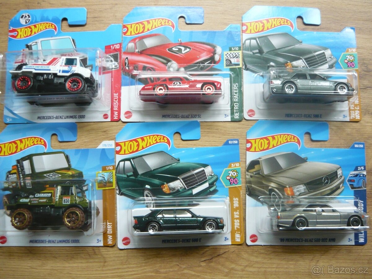 AUTÍČKA HOT WHEELS - 6