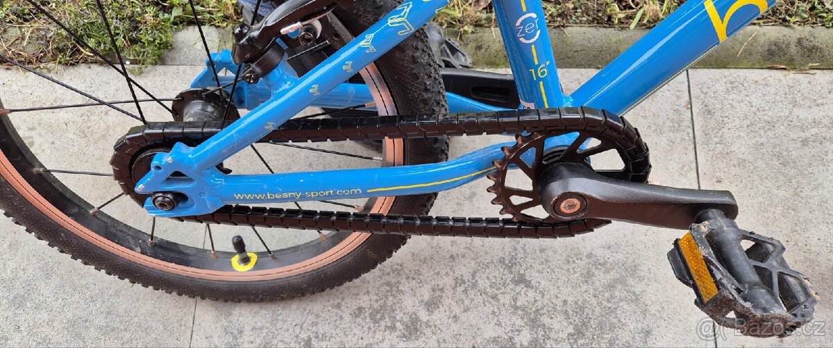 BEANY - dětské kolo Zero 16 modrá - 6