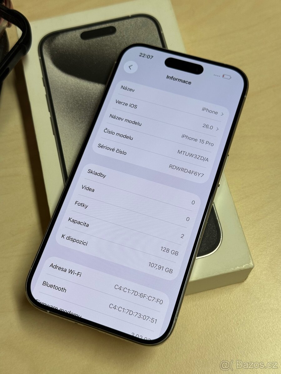 iPhone 15 Pro 128GB - 6