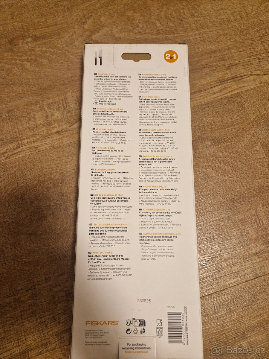 Nová sada FISKARS Functional Form Sada kuchařská, 2 nože - 6