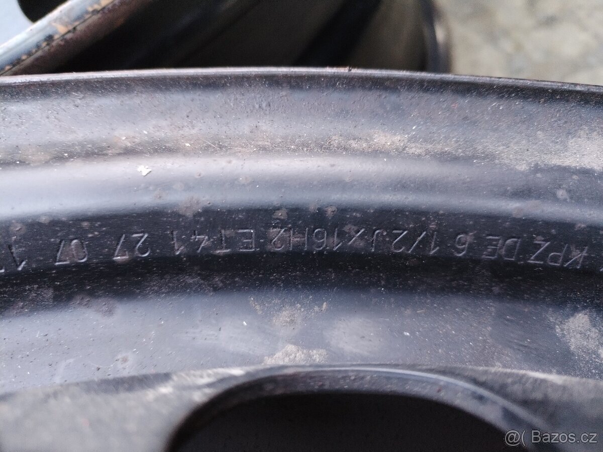 plech. disky 5x110 R16 ET41 OPEL SAAB - 6