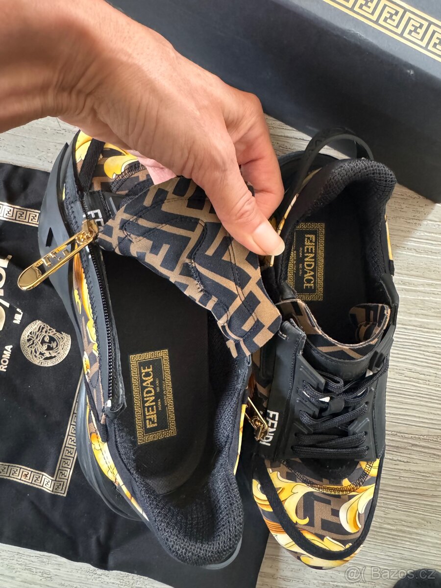 Tenisky Fendi x Versace Fendace vel 40 - 6