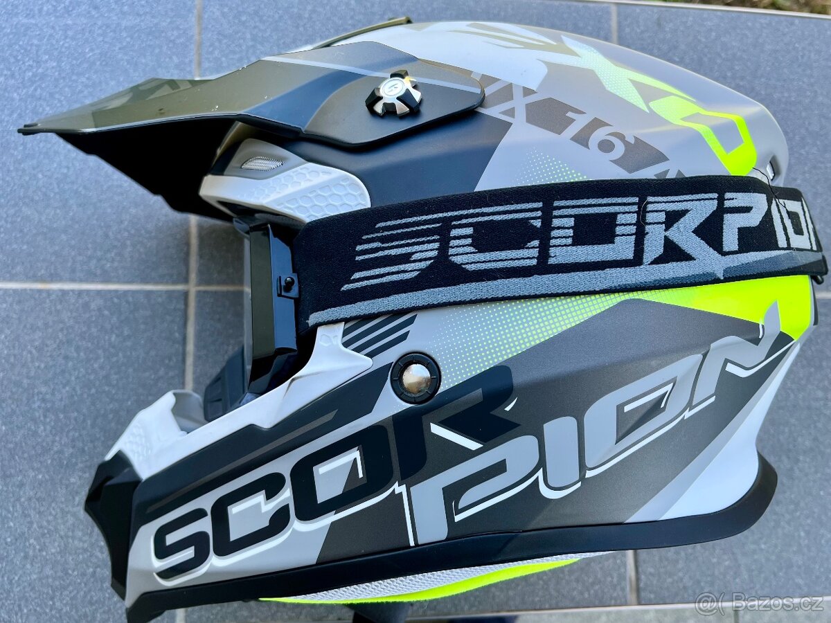 Scorpion VX-16 Air Helma Motocross - 6