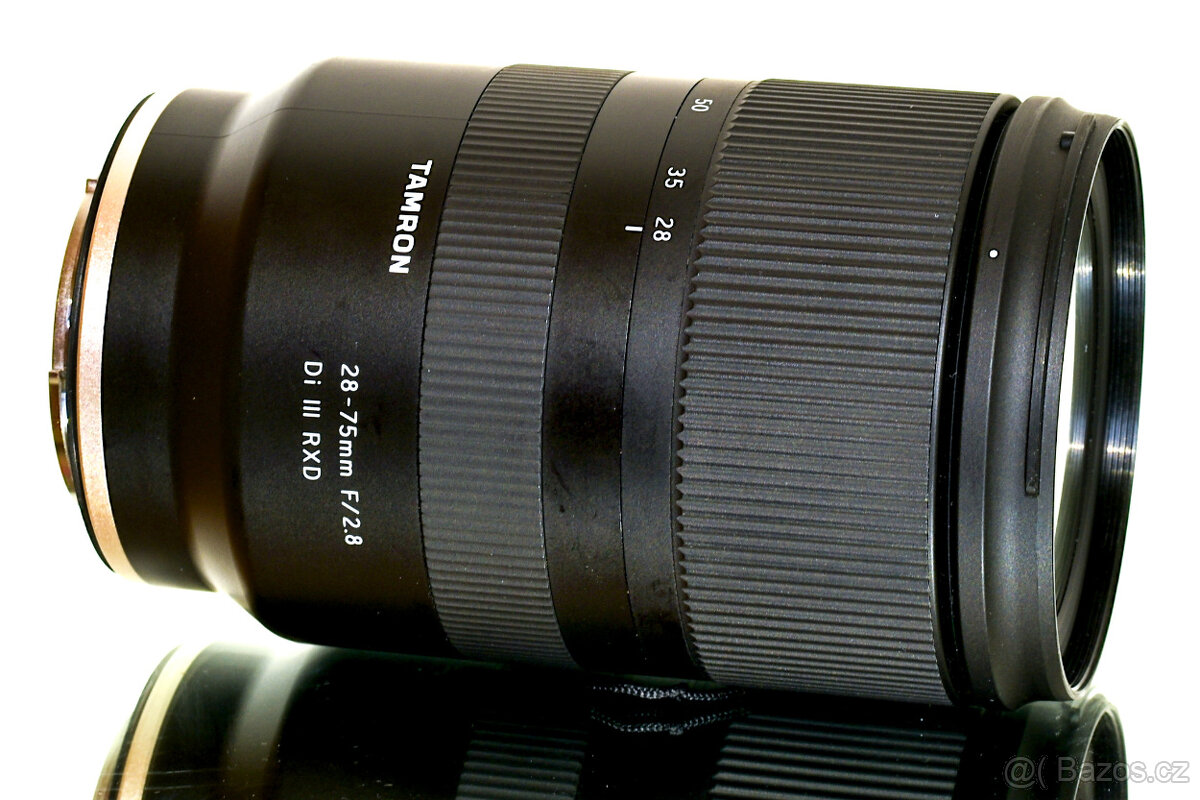 Sony E Tamron 28-75mm F/2.8 Di + UV filtr TOP STAV - 6