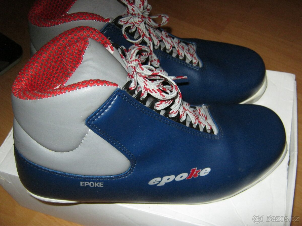 Běžkové turistické zateplené boty EPOKE vel.44,váz. NNN - 6