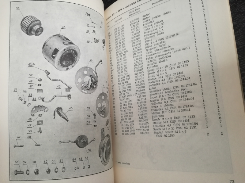 Jawa 125/355 a 175/356 katalog ND. Perfektní stav - 6