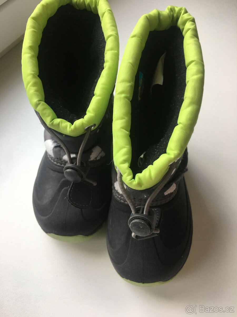 Sněhule Junior League 27 zelená dírka - 6