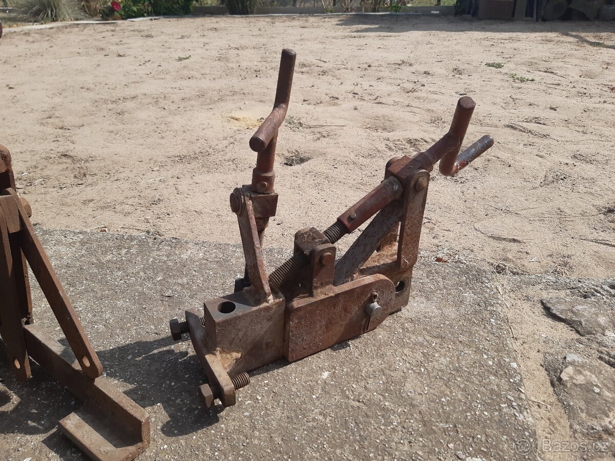 Orací radlice a nastavovací těleso + nože - 6