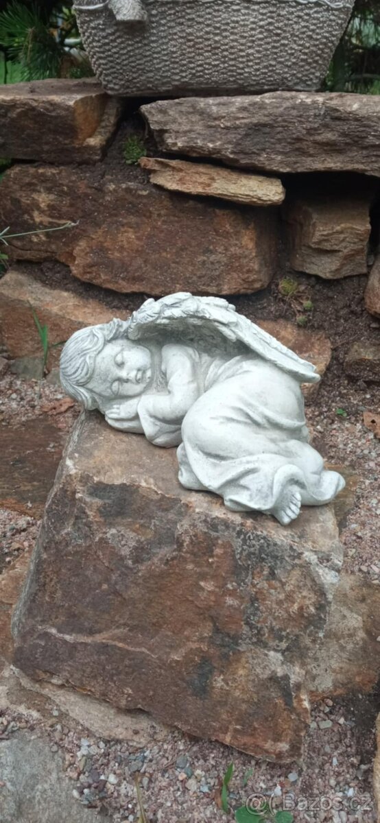 Zahradní dekorace- Andílek 1 - 6