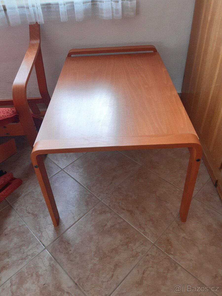 Sedací souprava Jech Pluto (rozkládací) a konferenční stolek - 6