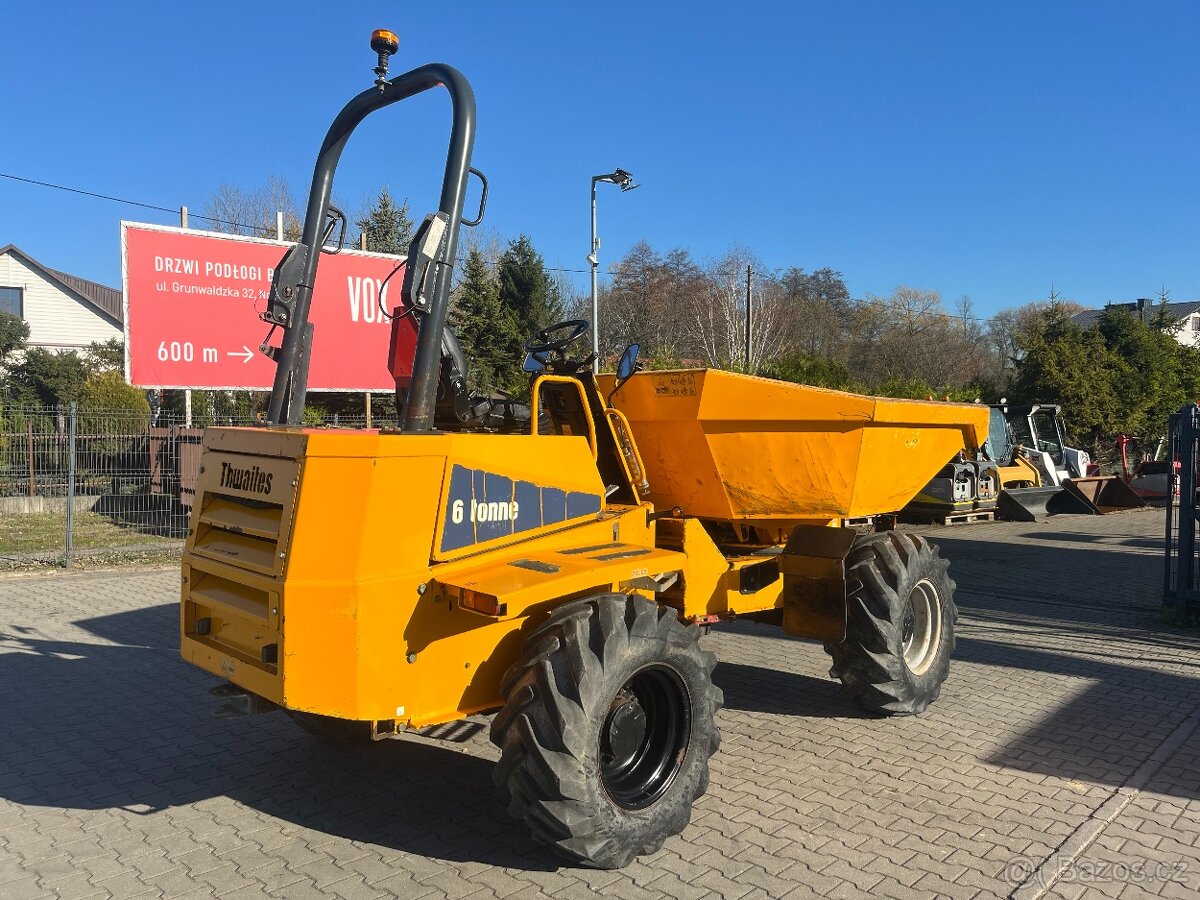 Dumper vyklápěcí Thwaites MACH 864, 6 tun, JCB, Terex - 6