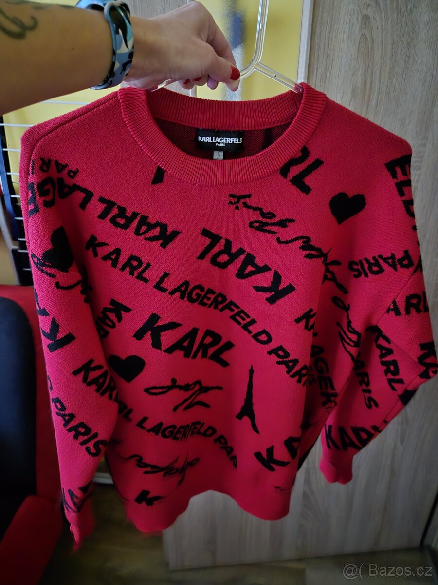 Karl Lagerfeld damský svetr - 6