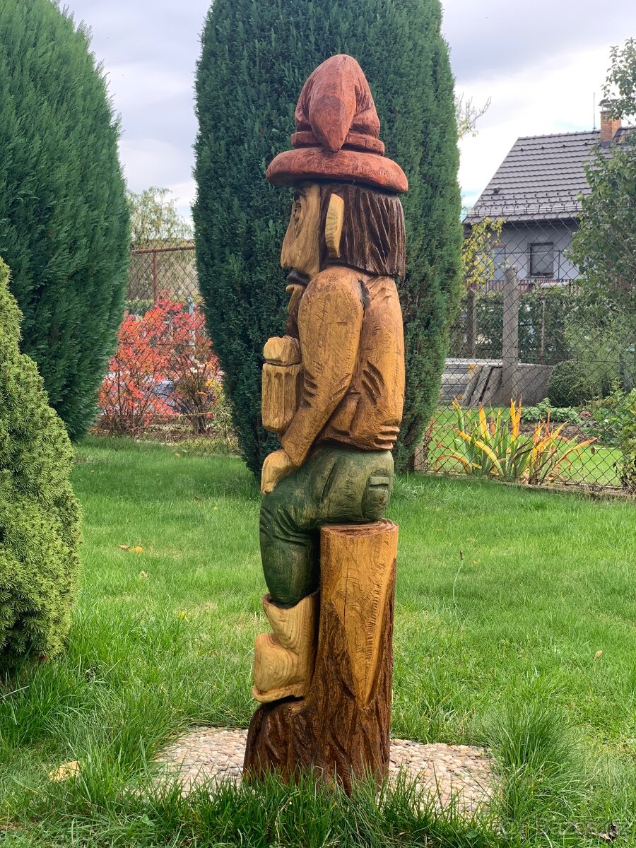Dřevěná socha - 6