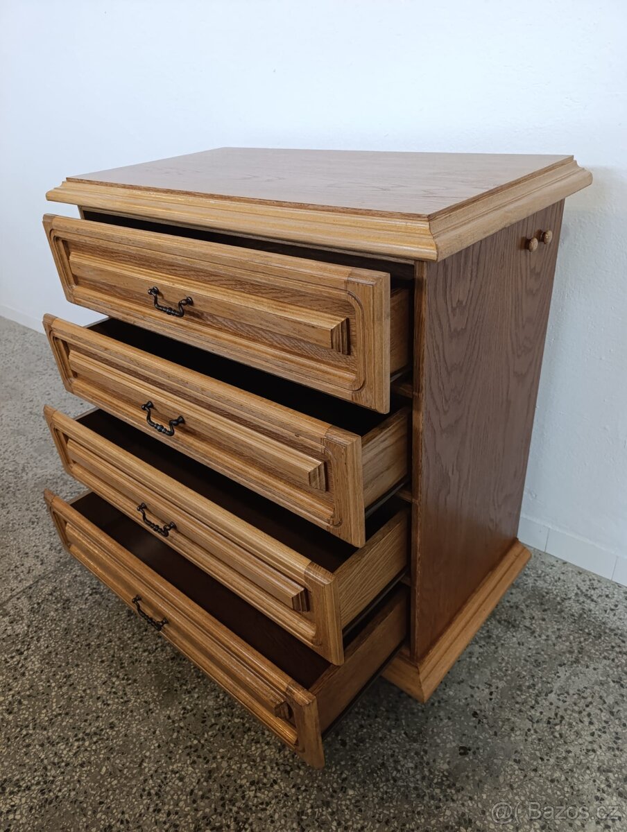 Rustikální komoda, masív, Nábytek s příběhem - 6