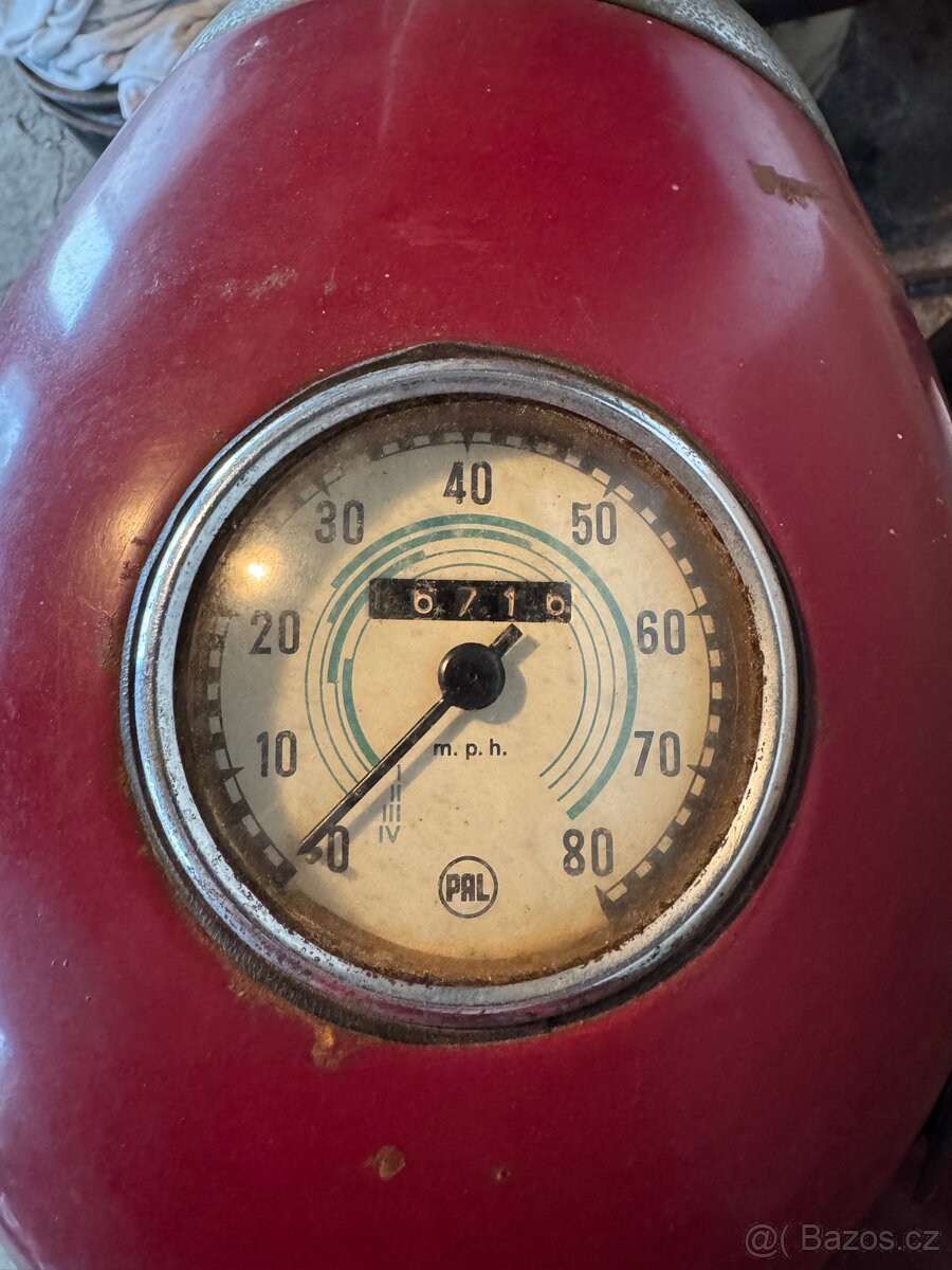 Jawa–ČZ 250 ccm (1957) – původní stav, exportní verze - 6