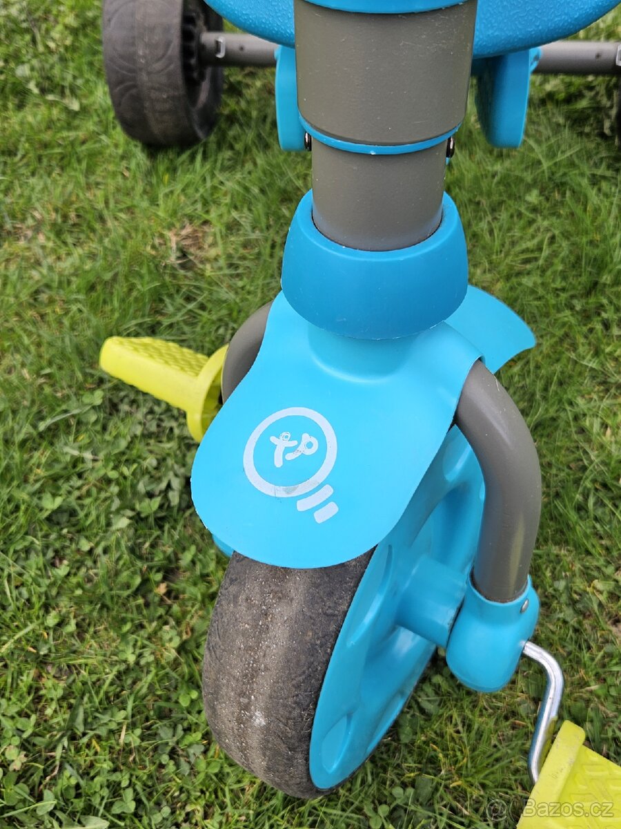 Dětská šlapací tříkolka s tyčí, věk cca. 1-4 roky - 6