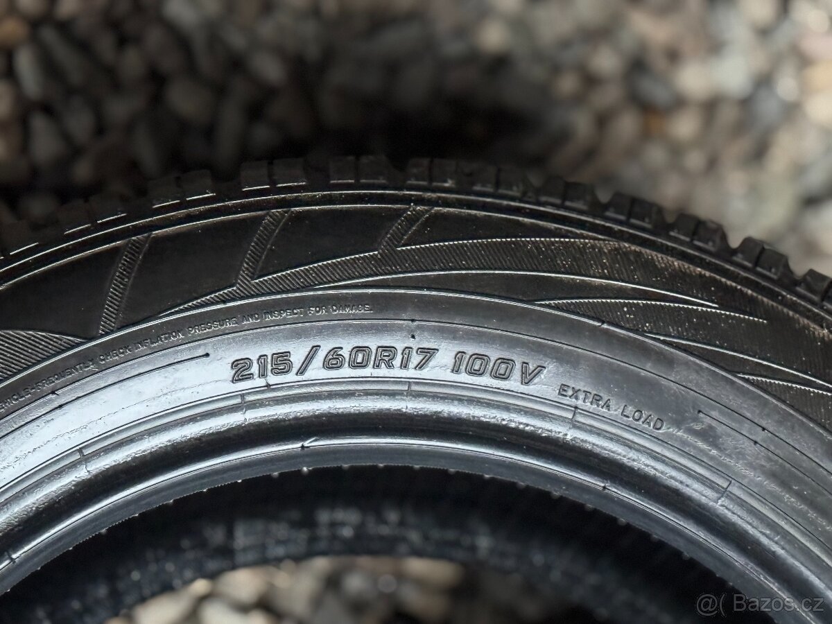 215/60/17 - Falken zimní pár pneu - 6