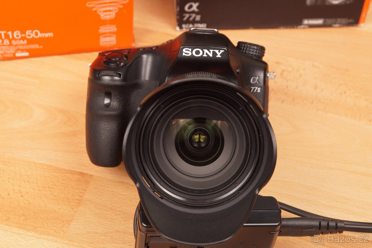 prodám SONY Alpha A77 Mk2 + SONY DT 1650 mm F2,8 SSM - 6