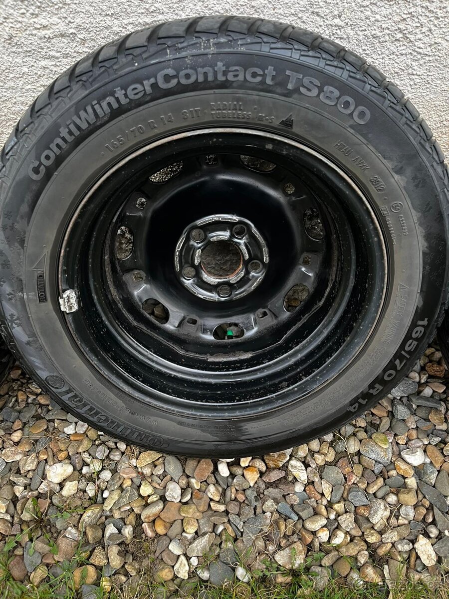 Plechové disky 5x100 - 6