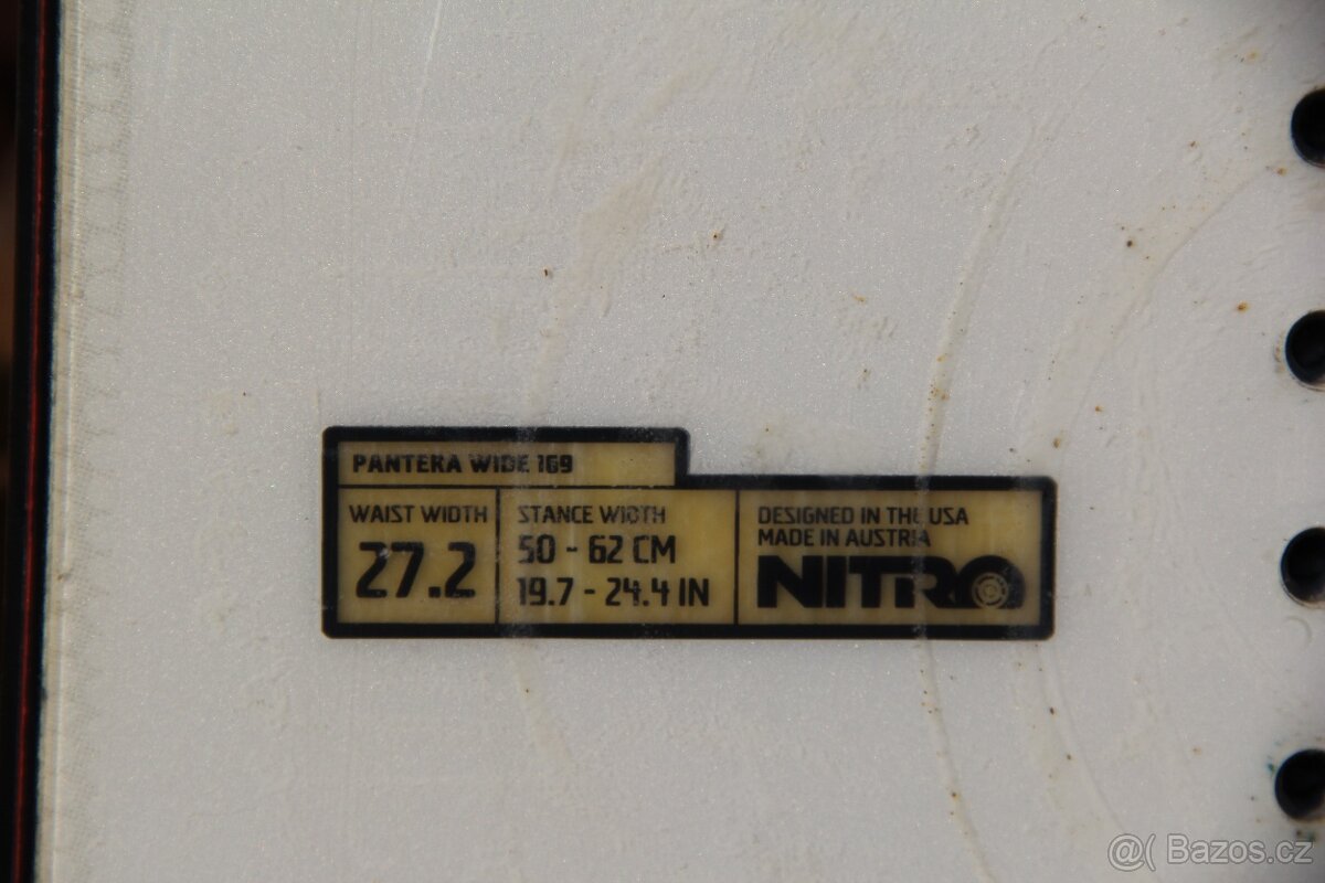 snowboard nitro pantera wide 169cm - 6