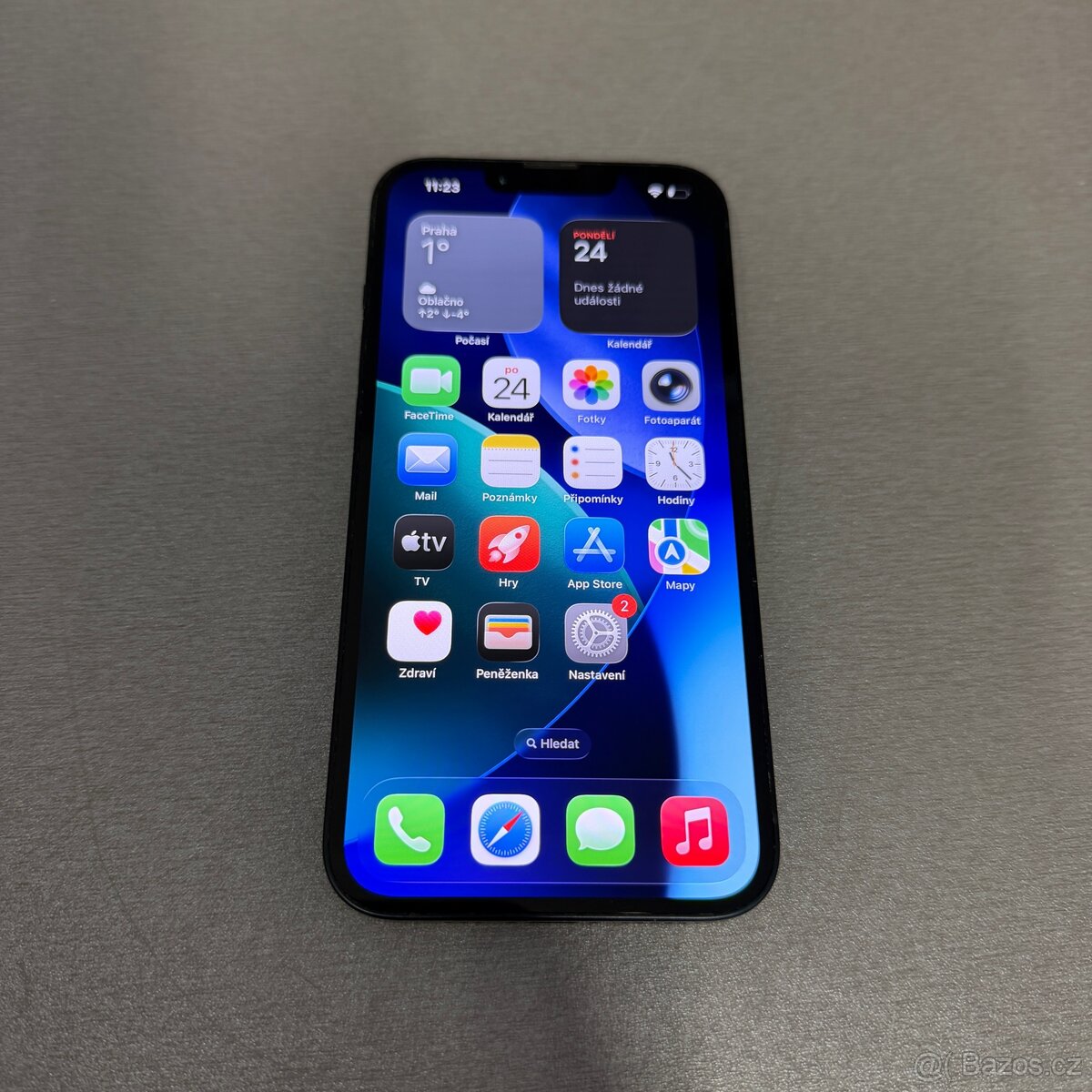 iPhone 14 128GB černý, pěkný stav, 12 měsíců záruka - 6