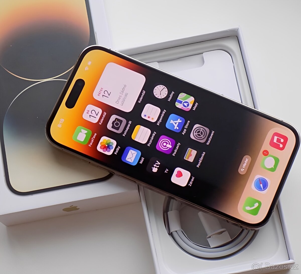 iPhone 14 Pro Max Gold BATERIE 100% TOP - 6