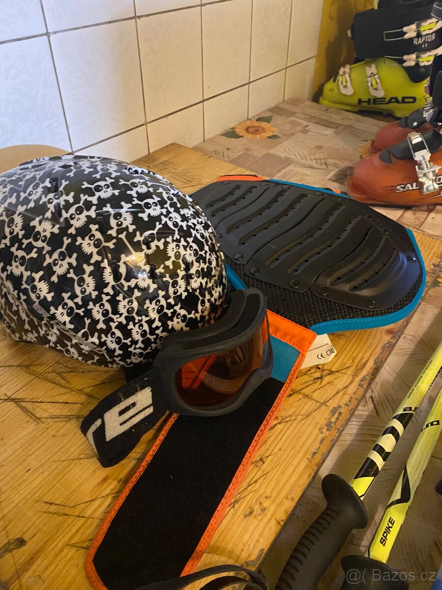 Lyže 100cm včetně lyžáků a vybavení - 6