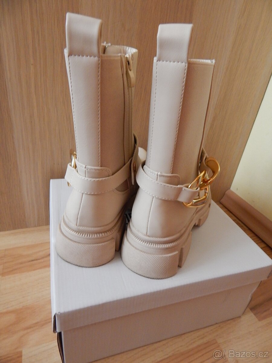 Dámské lehký boty na zip, vel. 38 - 6