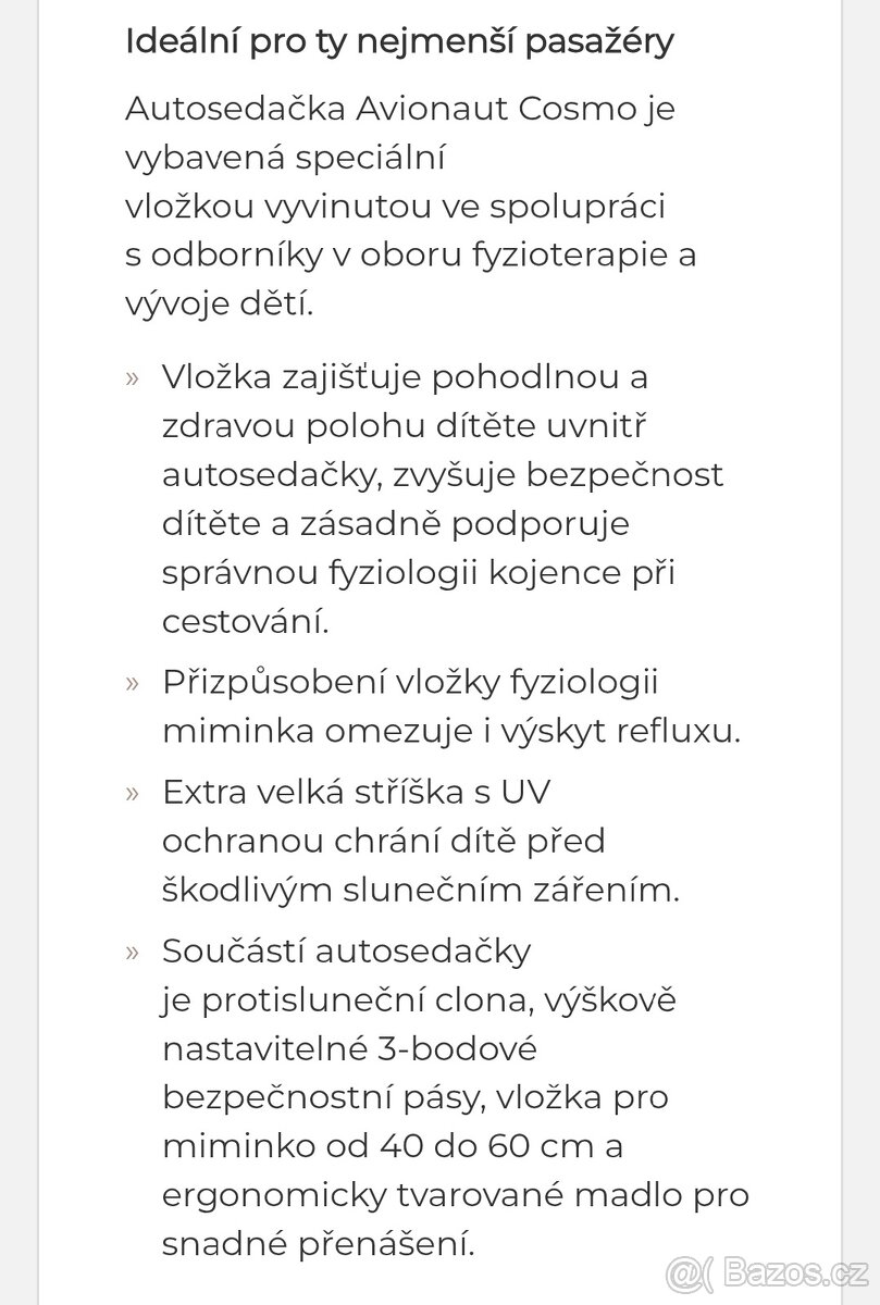 Autosedačka vajíčko Avionaut Cosmo black - 6