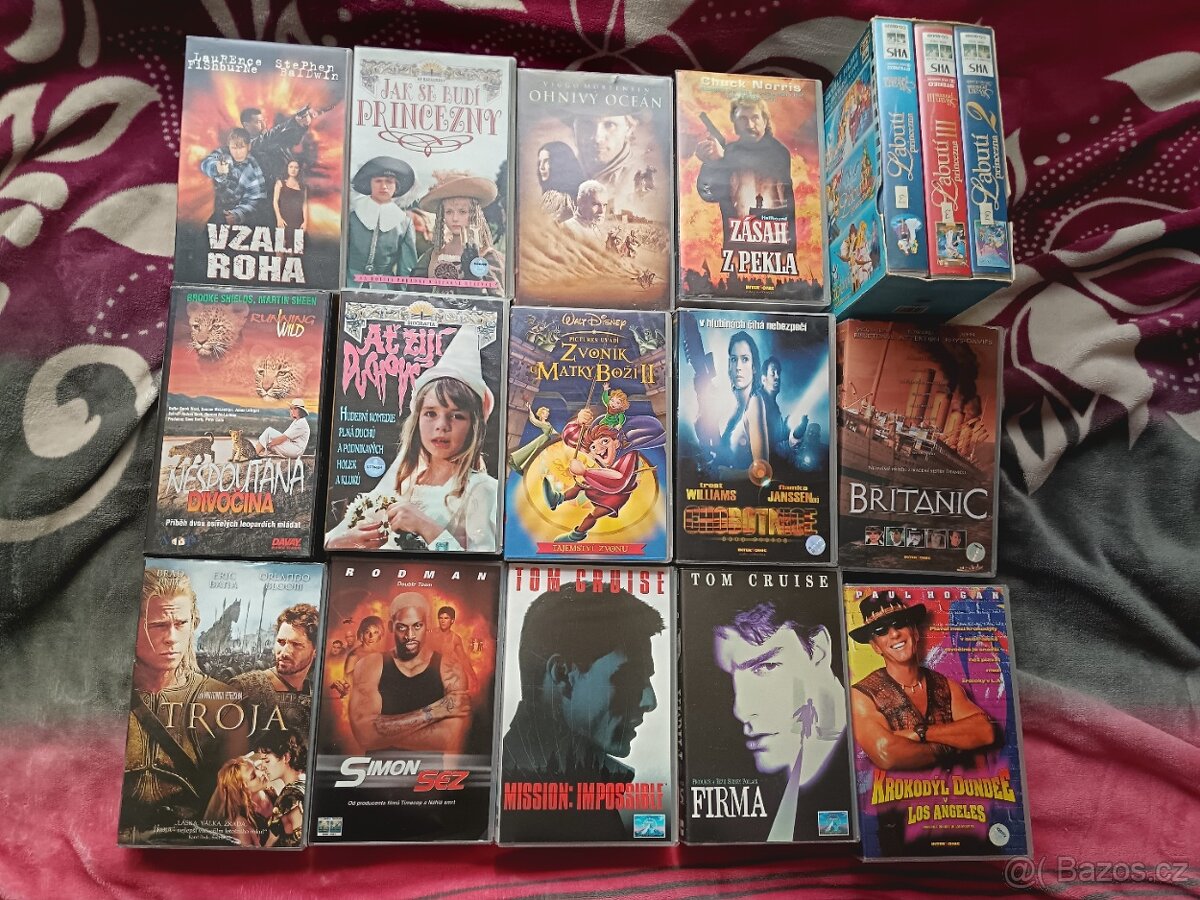 Originální VHS ze soukromé sbírky - 6