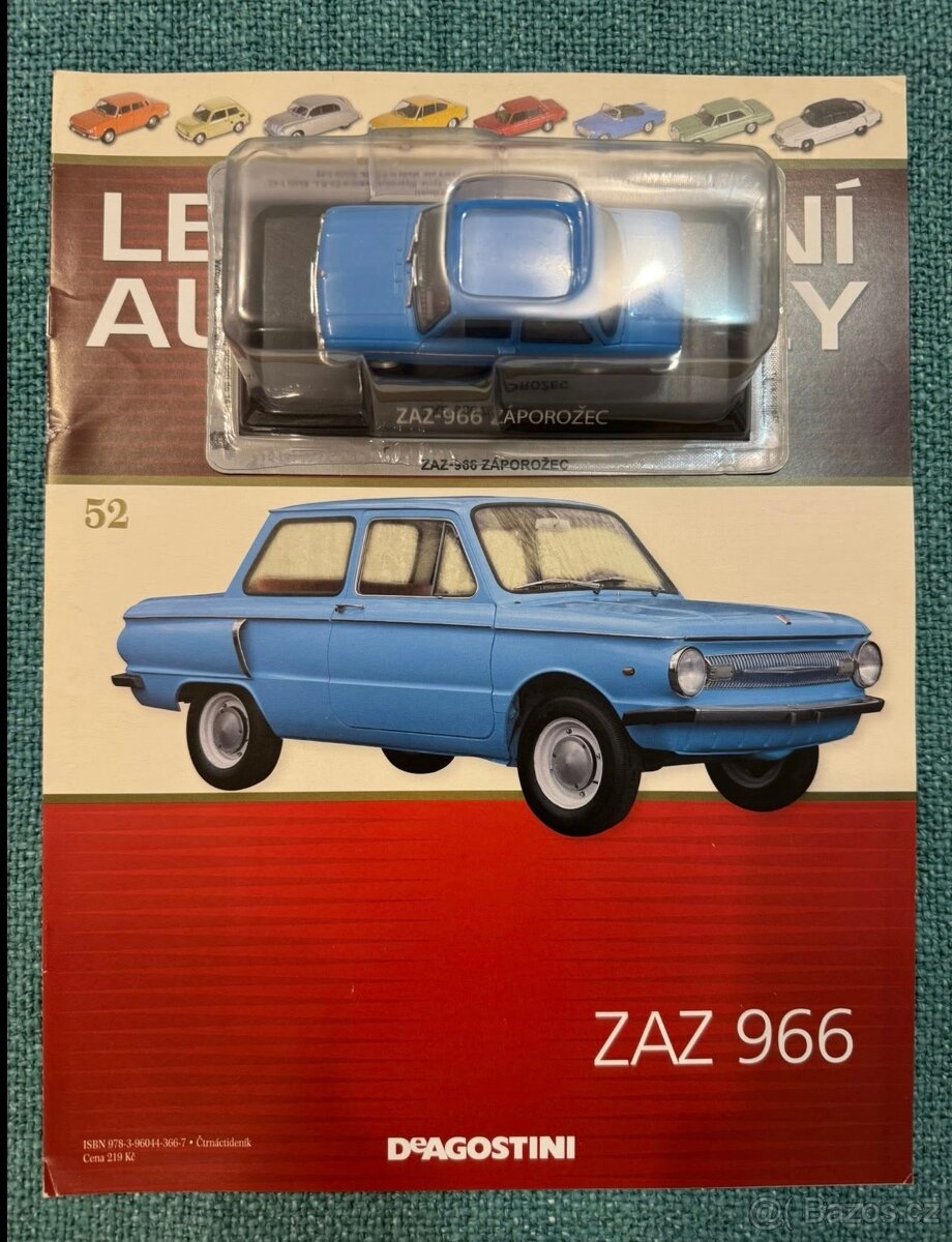 Legendární automobily, Kultovní auta ČSSR, Deagostiny - 6