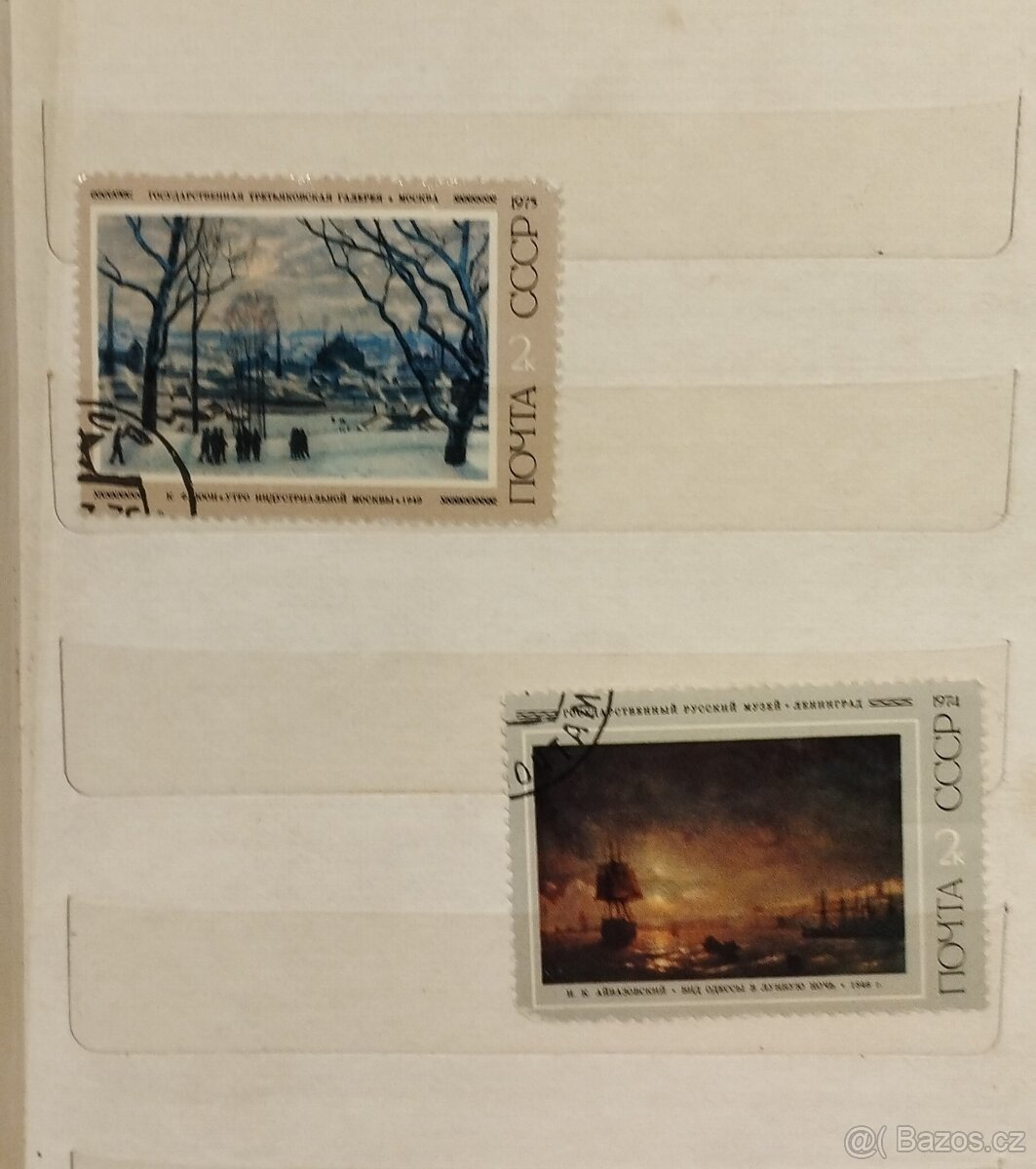 Známky album č 4 - 6