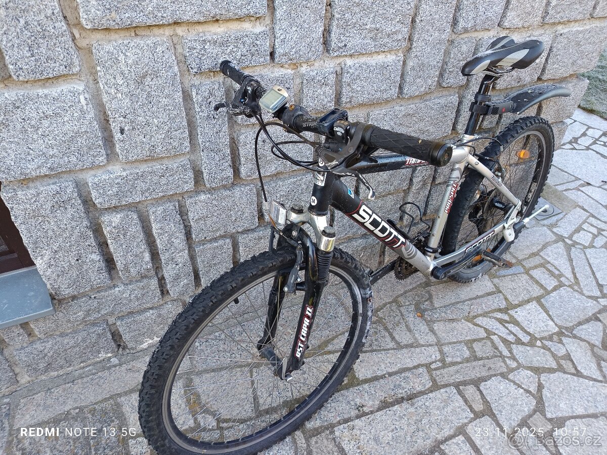 Prodám horské kolo scott pánské - 6