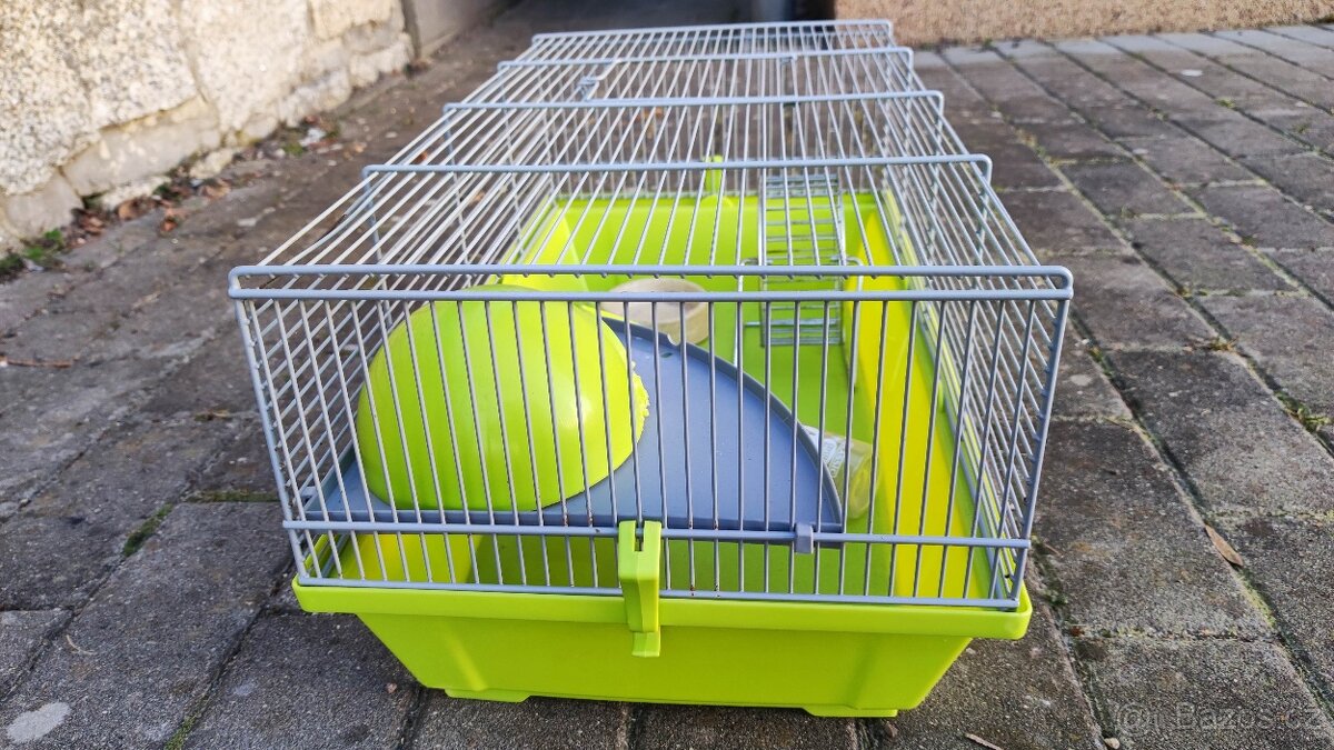 Klec pro hlodavce 28x50x22cm včetně příslušenství - 6