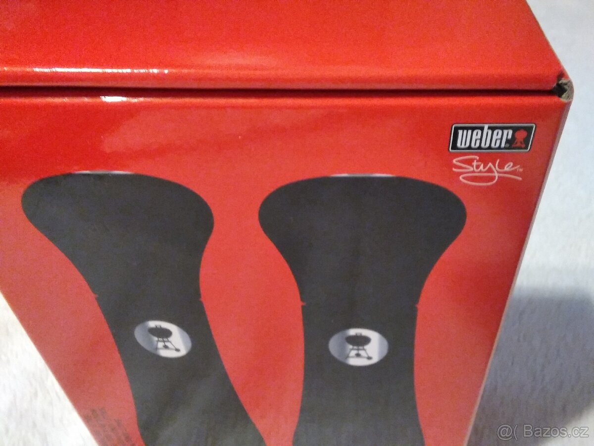 Sada mlýnků na pepř a sůl Weber, 19 cm - 6