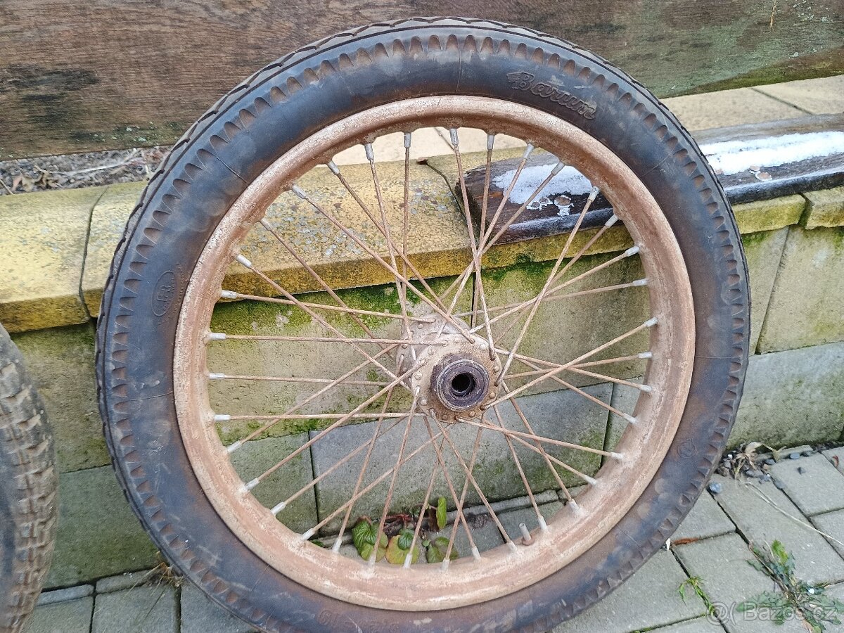 Kola Jawa 500 OHC 01, 00 šnek - 6