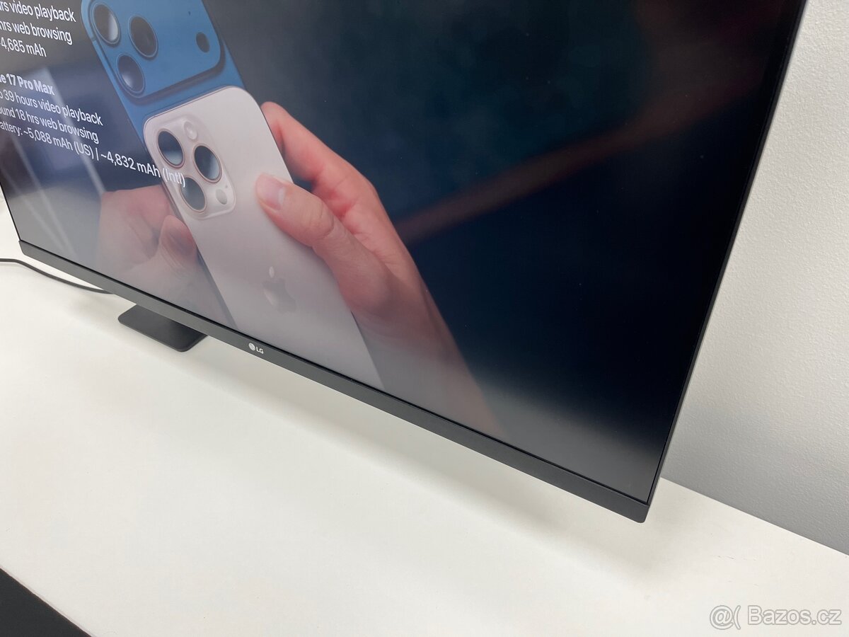 LG 32UN880-B – 31,5" 4K IPS, Ergo stojan, TOP stav - 6